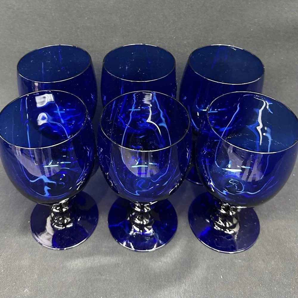 Swedish 'Nybro Cobalt Blue' 5 3/4